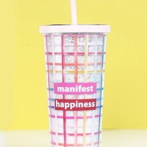 20 oz 'Manifest Happiness' Tumber